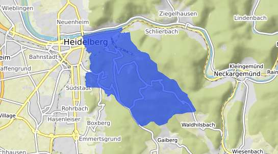 Bodenrichtwertkarte Heidelberg Altstadt