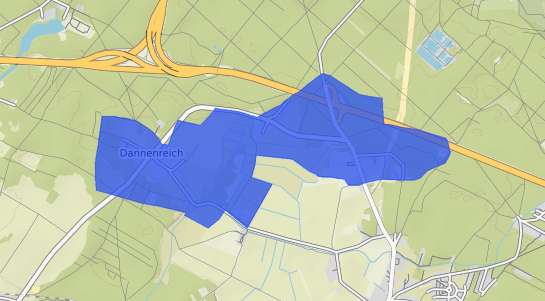 Bodenrichtwertkarte Heidesee Dannenreich