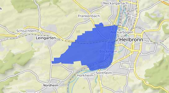 Bodenrichtwertkarte Heilbronn Böckingen