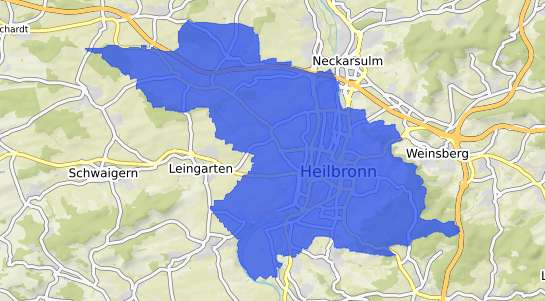 Bodenrichtwertkarte Heilbronn Heilbronn