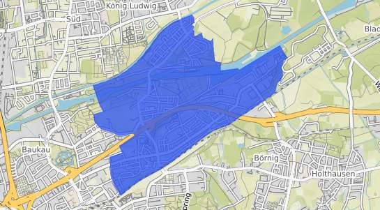 Bodenrichtwertkarte Herne Horsthausen