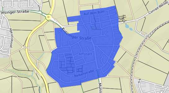 Bodenrichtwertkarte Herrenberg Affst&auml;tt