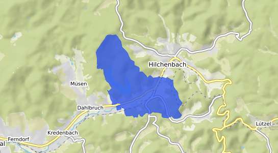 Bodenrichtwertkarte Hilchenbach Allenbach