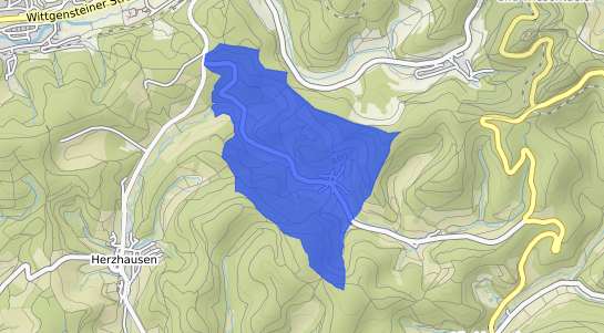 Bodenrichtwertkarte Hilchenbach Ruckersfeld