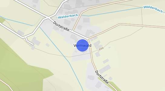 Bodenrichtwertkarte Hilchenbach Vormwald