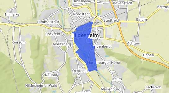 Bodenrichtwertkarte Hildesheim Neustadt