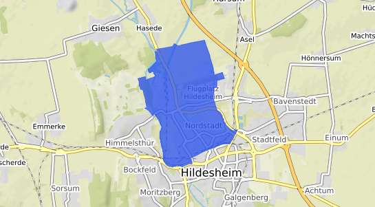 Bodenrichtwertkarte Hildesheim Nord