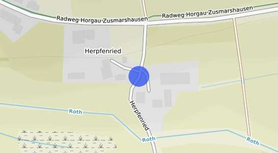 Bodenrichtwertkarte Horgau Herpfenried