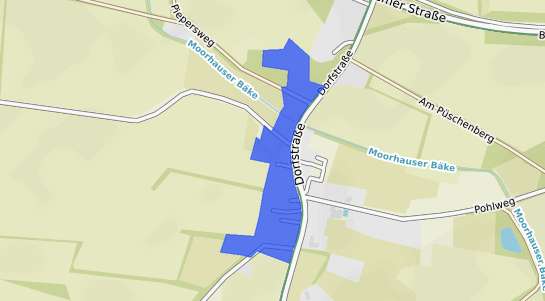 Bodenrichtwertkarte Hude Altmoorhausen