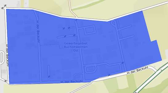 Bodenrichtwertkarte H&uuml;nxe Bucholtwelmen