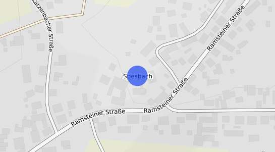 Bodenrichtwertkarte H&uuml;tschenhausen Spesbach