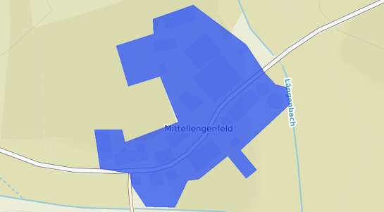 Bodenrichtwertkarte H&uuml;ttlingen TG Mittellengenfeld