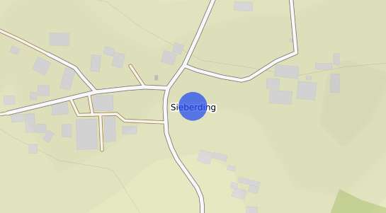 Bodenrichtwertkarte Iggensbach Sieberding