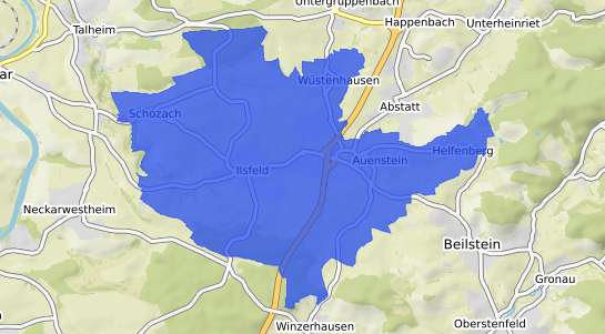 Bodenrichtwertkarte Ilsfeld Ilsfeld