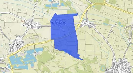 Bodenrichtwertkarte Ingolstadt M&uuml;hlhausen