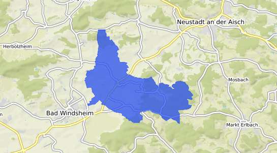 Bodenrichtwertkarte Ipsheim Ipsheim