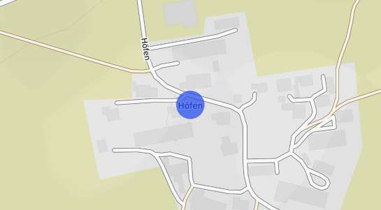 Bodenrichtwertkarte Jachenau H&ouml;fen