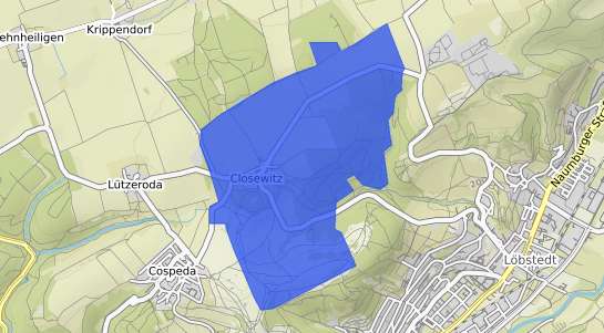 Bodenrichtwertkarte Jena Closewitz