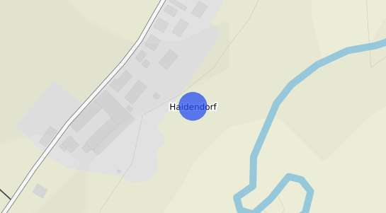 Bodenrichtwertkarte Johanniskirchen Haidendorf
