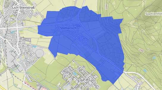 Bodenrichtwertkarte J&uuml;lich Stetternich