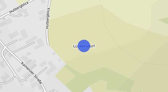 Bodenrichtwertkarte Kamenz L&uuml;ckersdorf