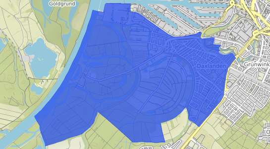 Bodenrichtwertkarte Karlsruhe Daxlanden