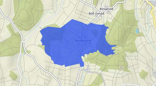 Bodenrichtwertkarte Kefenrod Burgbracht