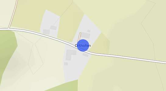 Bodenrichtwertkarte Kienberg Orthofen