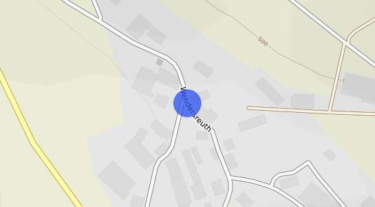 Bodenrichtwertkarte Kirchendemenreuth Wendersreuth