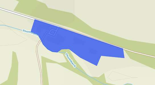 Bodenrichtwertkarte Kirchenthumbach Gr&uuml;nthanm&uuml;hle