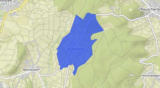 Bodenrichtwertkarte Kirchhain Sindersfeld