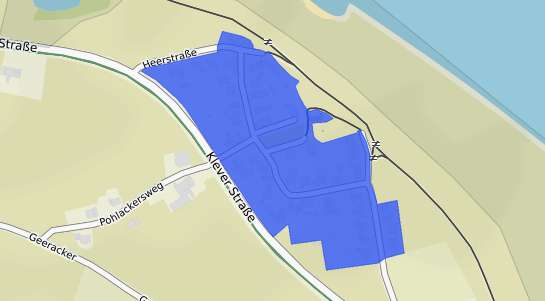 Bodenrichtwertkarte Kleve Bimmen