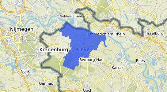 Bodenrichtwertkarte Kleve Kleve