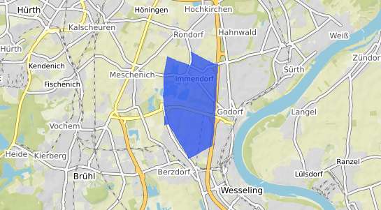 Bodenrichtwertkarte Köln Immendorf