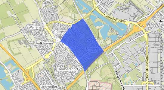 Bodenrichtwertkarte Köln Seeberg