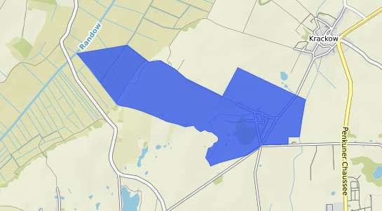 Bodenrichtwertkarte Krackow Battinsthal