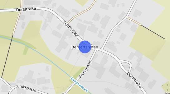 Bodenrichtwertkarte Kre&szlig;berg Bergertshofen