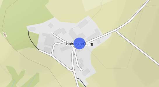Bodenrichtwertkarte Kre&szlig;berg Hohenkressberg