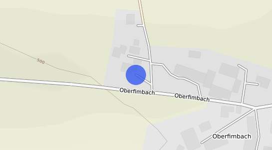 Bodenrichtwertkarte Kumhausen Oberfimbach