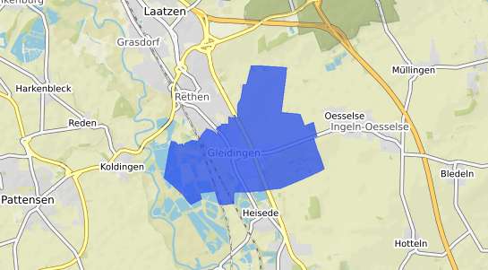 Bodenrichtwertkarte Laatzen Gleidingen