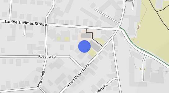 Bodenrichtwertkarte Lampertheim H&uuml;ttenfeld