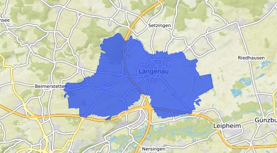 Bodenrichtwertkarte Langenau Langenau