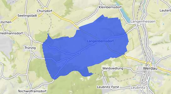 Bodenrichtwertkarte Langenbernsdorf Langenbernsdorf