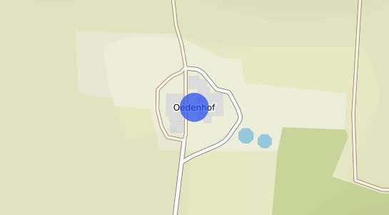 Bodenrichtwertkarte Langenzenn &Ouml;denhof