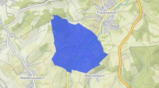 Bodenrichtwertkarte Lebach Aschbach