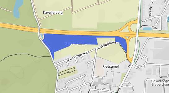 Bodenrichtwertkarte Lehrte H&auml;melerwald