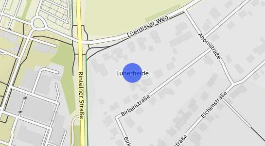 Bodenrichtwertkarte Lemgo Luherheide