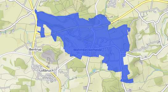 Bodenrichtwertkarte Lemgo Wahmbeck