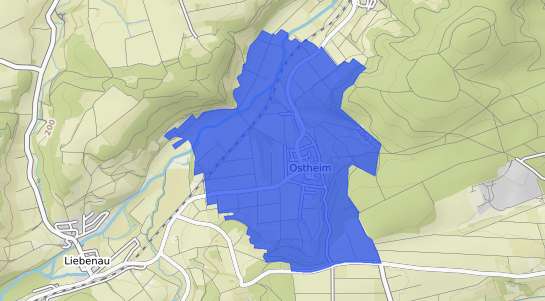 Bodenrichtwertkarte Liebenau Ostheim
