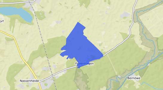 Bodenrichtwertkarte Liebenwalde Freienhagen
